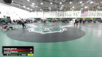 125 lbs Quarterfinal - Shane Corrigan, UW-Parkside vs Archer Heelan, St. Cloud State