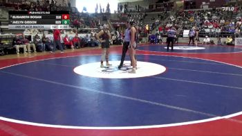 5A 130 lbs 3rd Place Match - Elisabeth Bogan, Searcy vs Jaelyn Gibson, Russellville
