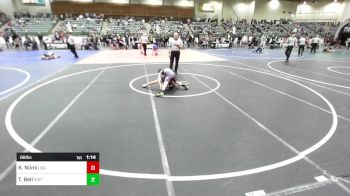 88 lbs Rr Rnd 2 - Kellan Niimi, USA Gold vs Taylor Bell, Institute Of Combat