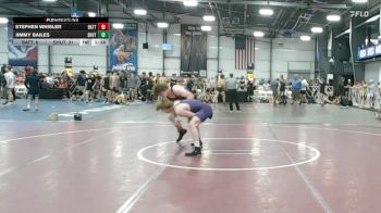 152 lbs Rr Rnd 2 - Stephen Whisler, BattleHawks vs Jimmy Bailes, Team Shutt Garnett Trained