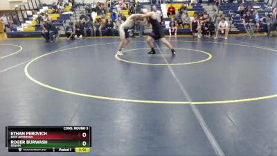 175 lbs Cons. Round 3 - Ethan Perovich, East Jefferson vs Roger Burwash, Sequim