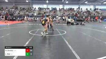 170 lbs Prelims - Niko Christo, Team Claws Red vs Landon Boe, Indiana High Rollers HS