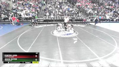 106 lbs Cons. Semi - Simon Boyer, Timpanogos vs Porter Judd, Mountain View