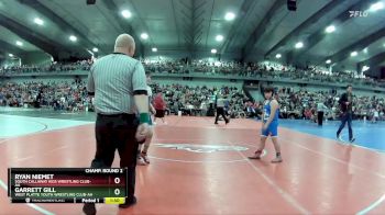 120 lbs Champ. Round 2 - Ryan Niemet, South Callaway Kids Wrestling Club-AA vs Garrett Gill, West Platte Youth Wrestling Club-AA