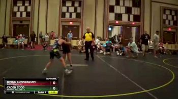 72 lbs Semis & 1st Wrestleback (8 Team) - Caden Codd, Revivial Yellow vs Brynn Cunningham, Dark Angels