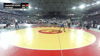 Boys 3A 132 lbs Cons. Round 6 - Sam DeHan, Auburn Mountainview vs Christopher Ramirez, Meadowdale