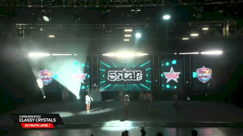 5 Star Athletics - Classy Crystals [2026 D2 Youth Level 1 Day 2] 2026 US Open Cheerleading & Dance Championship