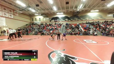 87 lbs Cons. Round 1 - Henry Taylor, Lake Stevens Wrestling Club vs Tate Harshman, Auburn A-Team