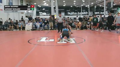 122 lbs Rr Rnd 3 - Brody DiCaprio, Journeymen Black - HSC vs Anthony Scolaro, Homegrown - HSC