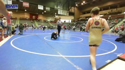 70 lbs Rr Rnd 2 - Kanaan Gandee, North DeSoto Wrestling Academy vs Manny Alvarez, Little Rock Wrestling Club