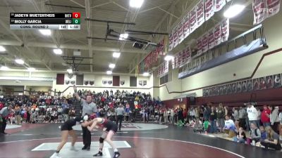 135 lbs Cons. Round 2 - Molly Garcia, West Liberty vs Jadeyn Muetertheis, New Hampton/Turkey Valley