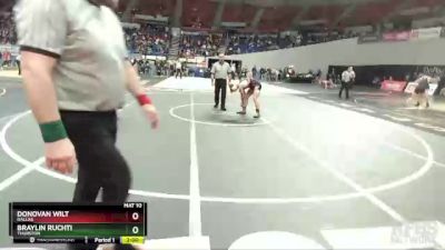 5A-152 lbs Quarterfinal - Donovan Wilt, Dallas vs Braylin Ruchti, Thurston