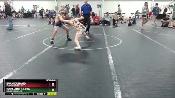 100 lbs Round 6 (8 Team) - Evan Durand, Terps Xtreme vs Ezra Archuleta, Rough House