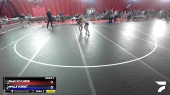 122 lbs Round 2 - Camille Schult, IA vs Hanah Schuster, MN