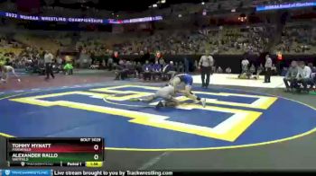 126 lbs Champ. Round 1 - Alexander Rallo, Whitfield vs Tommy Mynatt, Marshfield