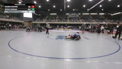 152 lbs Quarterfinal - Masen Shahan, Willards vs Riffat Pathan, McLean