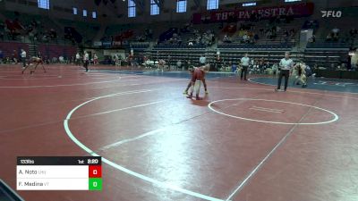 133 lbs Round Of 16 - Anthony Noto, Lock Haven vs Franky Medina, Virginia Tech