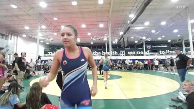 118 lbs Rr Rnd 4 - Payton Ocasio, Alpha Girlz vs Gianna Montegari, Kraken Black - Girls