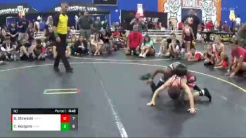 60 lbs Finals (8 Team) - Cameron Rodgers, The Funky Singlets vs Grady Glowacki, Backyard Brawlers