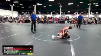 96 lbs Round 1 (4 Team) - Tyler McCracken, Black Fox Wrestling vs Jacob Pope, NC National Team