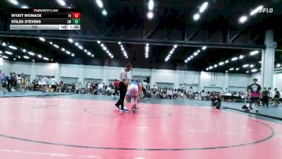 113 lbs Round 3 (6 Team) - Stiles Stevens, Cartel vs Wyatt Womack, Funky Bunch