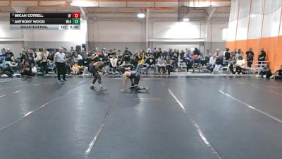 149 lbs Quarterfinal - Micah Cotrell, Findlay vs Anthony Wood, West Liberty