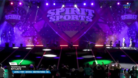 Top Notch All Stars - Kit-Cats [2025 L1 Tiny - Novice - Restrictions - D2 Day 1] 2025 Spirit Sports Myrtle Beach Nationals
