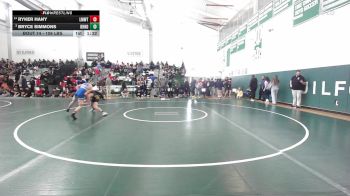 106 lbs Round Of 16 - Ryker Hany, Lyman Mem/Windham Tech vs Bryce Simmons, Daniel Hand