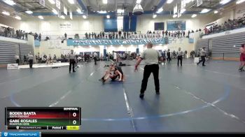 106 lbs Semifinal - Boden Banta, South Fremont vs Gabe Rosales, Mountain Home