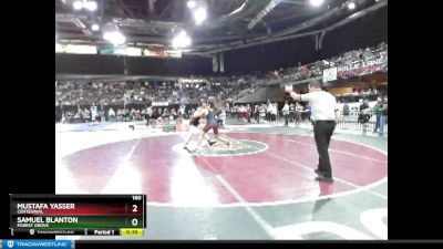 160 lbs Cons. Round 1 - Mustafa Yasser, Centennial vs Samuel Blanton, Forest Grove