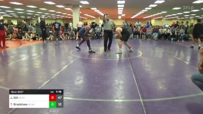 220 lbs Rr Rnd 4 - John Gill, Steller Trained Pyke Syndicate HS vs Taye Bradshaw, All American HS