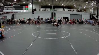 130 lbs Round 1 (6 Team) - Liam Driscoll, New England Gold vs Shay Krysinski, TDWC