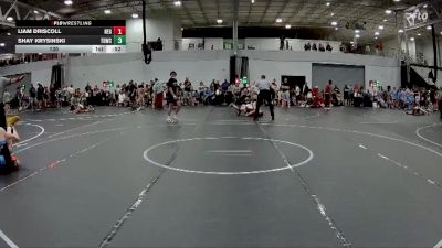 130 lbs Round 1 (6 Team) - Liam Driscoll, New England Gold vs Shay Krysinski, TDWC