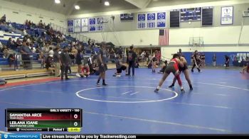 150 lbs Cons. Semi - Samantha Arce, Team Faith vs Leilana Ioane, Westminster Lions
