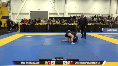 Christina Waipu'ilani Chiemi Jac vs Lydia Michelle Volland 2025 World IBJJF Jiu-Jitsu No-Gi Championship