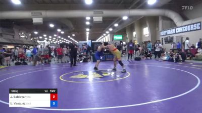 100 kg Cons 8 #2 - Jeffrey Saldevar, California vs Uriel Vasquez, California