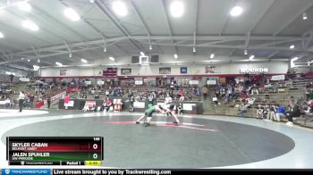 149 lbs Champ. Round 2 - Skyler Caban, Belmont Abbey vs Jalen Spuhler, UW-Parkside