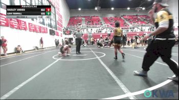 170 lbs Rr Rnd 1 - Kiya Hartfield 3, OKC Saints Wrestling vs Nora Southerland, Carl Albert