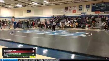 152 lbs Quarterfinal - Dylan Olson, Farmington vs Zaden Fitzsimonds, Anoka