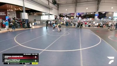 132-138 lbs Round 1 - Joshua Eggemeyer, Texas vs Isbach Portillo, NB Elite Wrestling Club