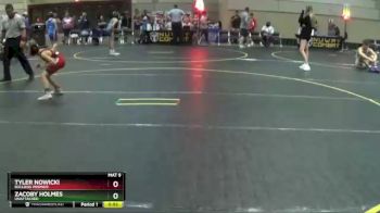 65 lbs Champ. Round 1 - Zacoby Holmes, Unattached vs Tyler Nowicki, Bulldog Premier