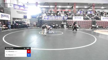 123 lbs Semifinal - Caro Moreno, Southern Oregon vs Nichole Moore, Baker