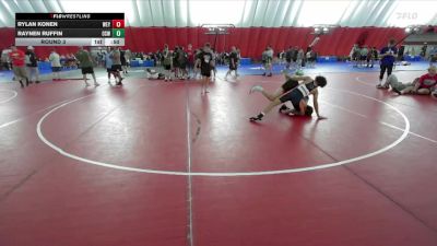 124-125 lbs Round 3 - Rylan Konen, Weyauwega-Fremont vs Raynen Ruffin, Oswego