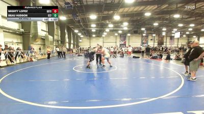 285 lbs Rr Rnd 2 - Mighty Lopez, Team Gotcha vs Beau Hudson, Team 922