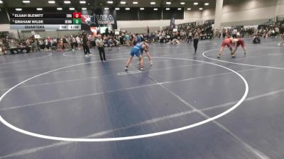 150 lbs Quarters - Graham Wilde, Berge Elite Wrestling Academy vs Elijah Blewitt, Sebolt Wrestling Academy
