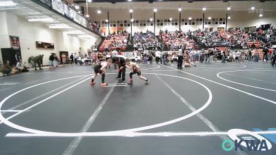 3rd Place - Noah Shuemake, Poteau Youth Wrestling Academy vs Grayson Wolfe, Coweta Tiger Wrestling