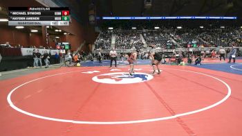 2A-165 lbs Quarterfinal - Michael Symons, Kemmerer vs Hayden Amende, Moorcroft