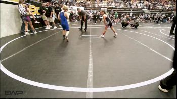 70 lbs 2nd Place - Leona Dooley, Darko Valley Wolfpak vs Gunnar Coltharp, Harrah Little League Wrestling