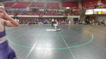 190 lbs Round 5 - 1st And 3rd - Rudy Flores, Canyon vs James Walden, Canyon West Plains