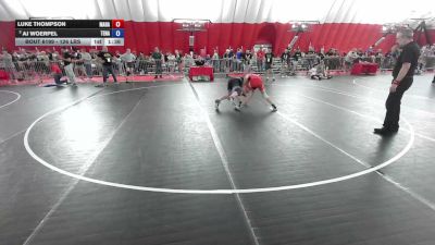 126 lbs Champ. Rd Of 32 - Luke Thompson, Mat Rats vs AJ Woerpel, Team Nazar